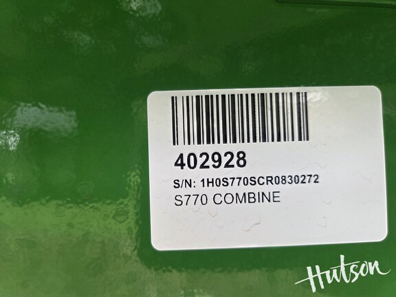 Photo of 2024 John Deere S770