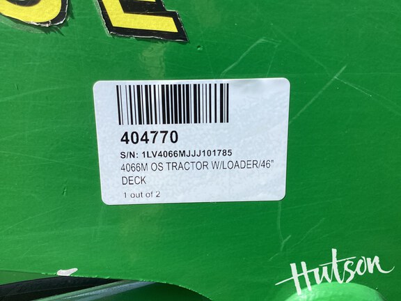 Photo of 2018 John Deere 4066M