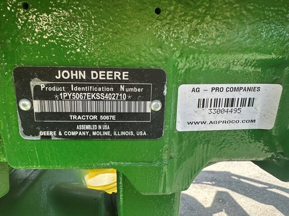 0 John Deere 5067E-7