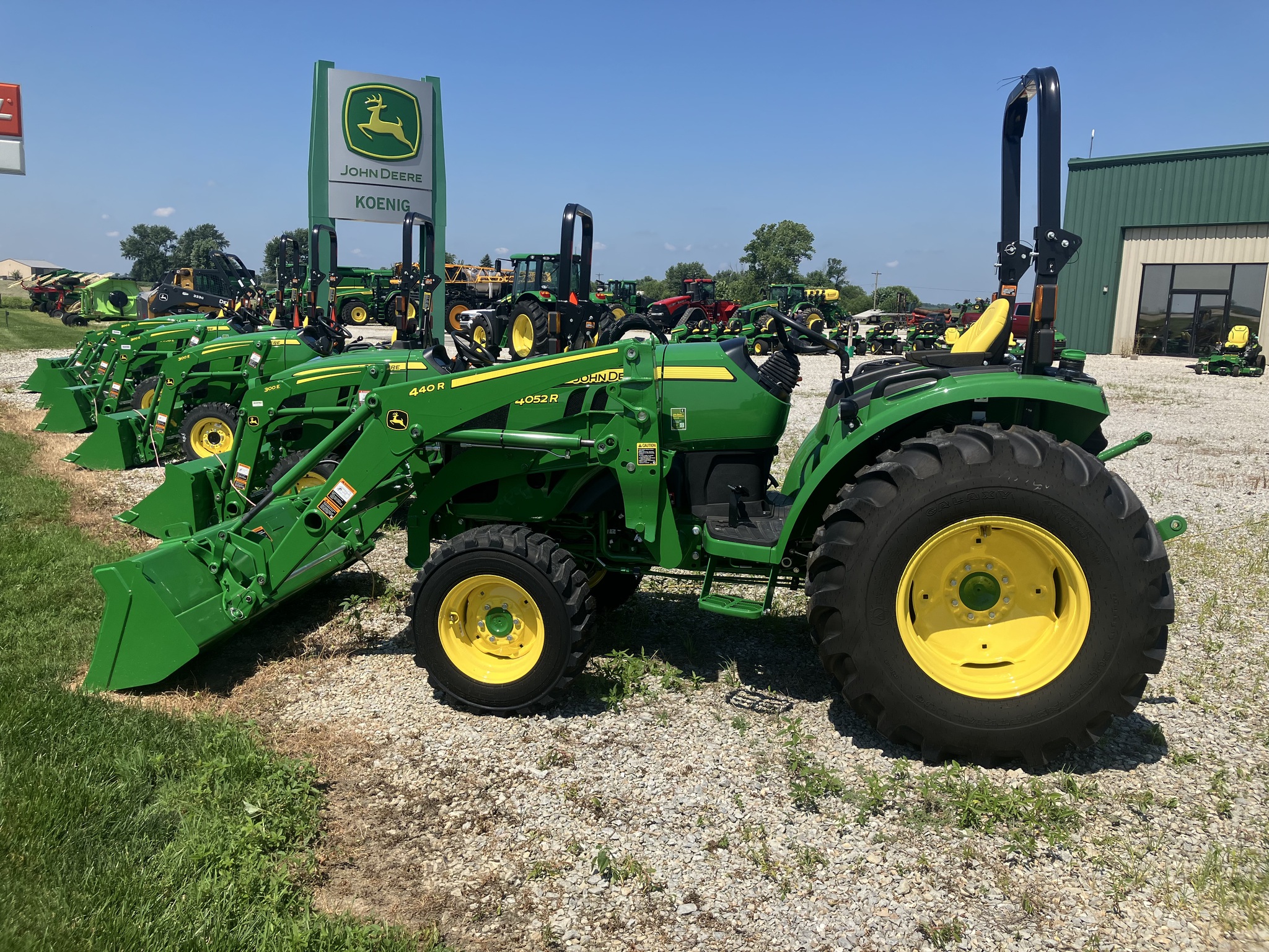 New In-Stock 2026 John Deere 4052R Compact Utility Tractors at Koenig Equipment in Greensburg, IN - PhotoXL4