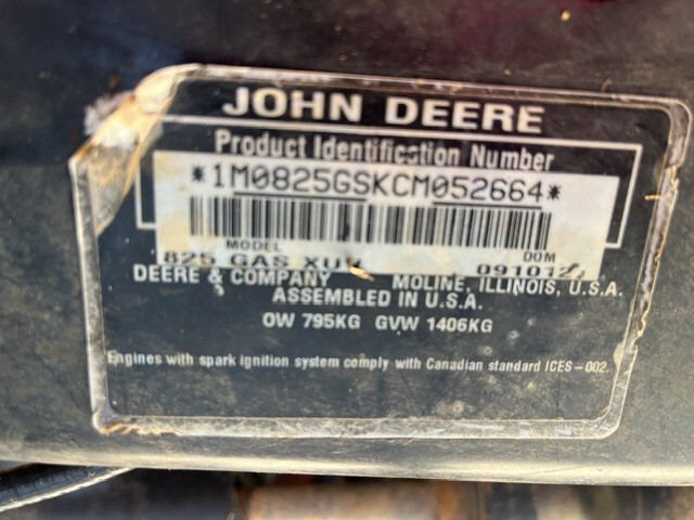  2012 John Deere XUV 825I OLIVE at Heritage Tractor in West Plains, MO
