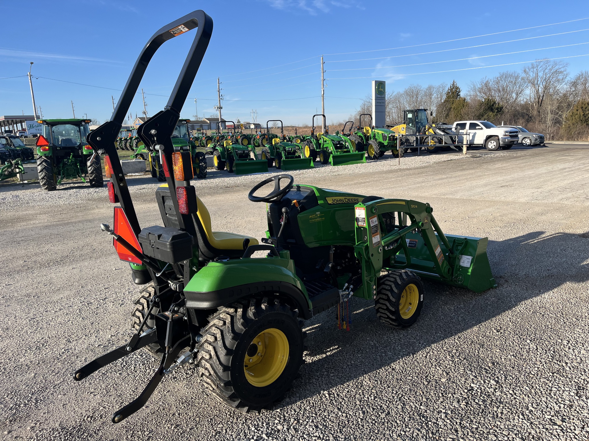  2025 John Deere 1023E at Heritage Tractor in Jefferson City, MO