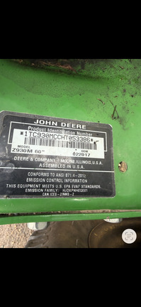 2017 John Deere Z930M - Photo4
