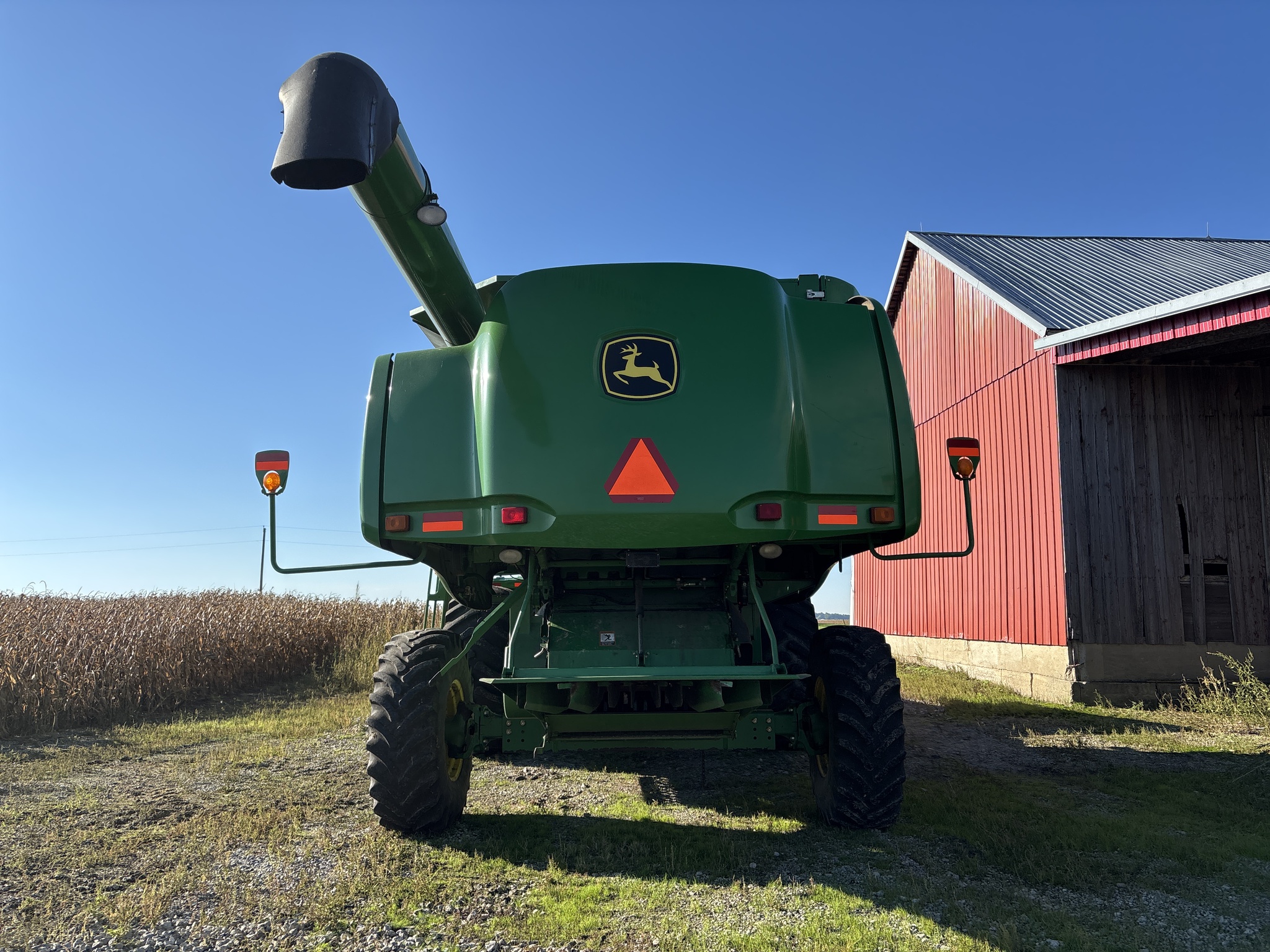 Used 2008 John Deere 9570 STS Combines at Koenig Equipment in Greenville, OH - PhotoXL6