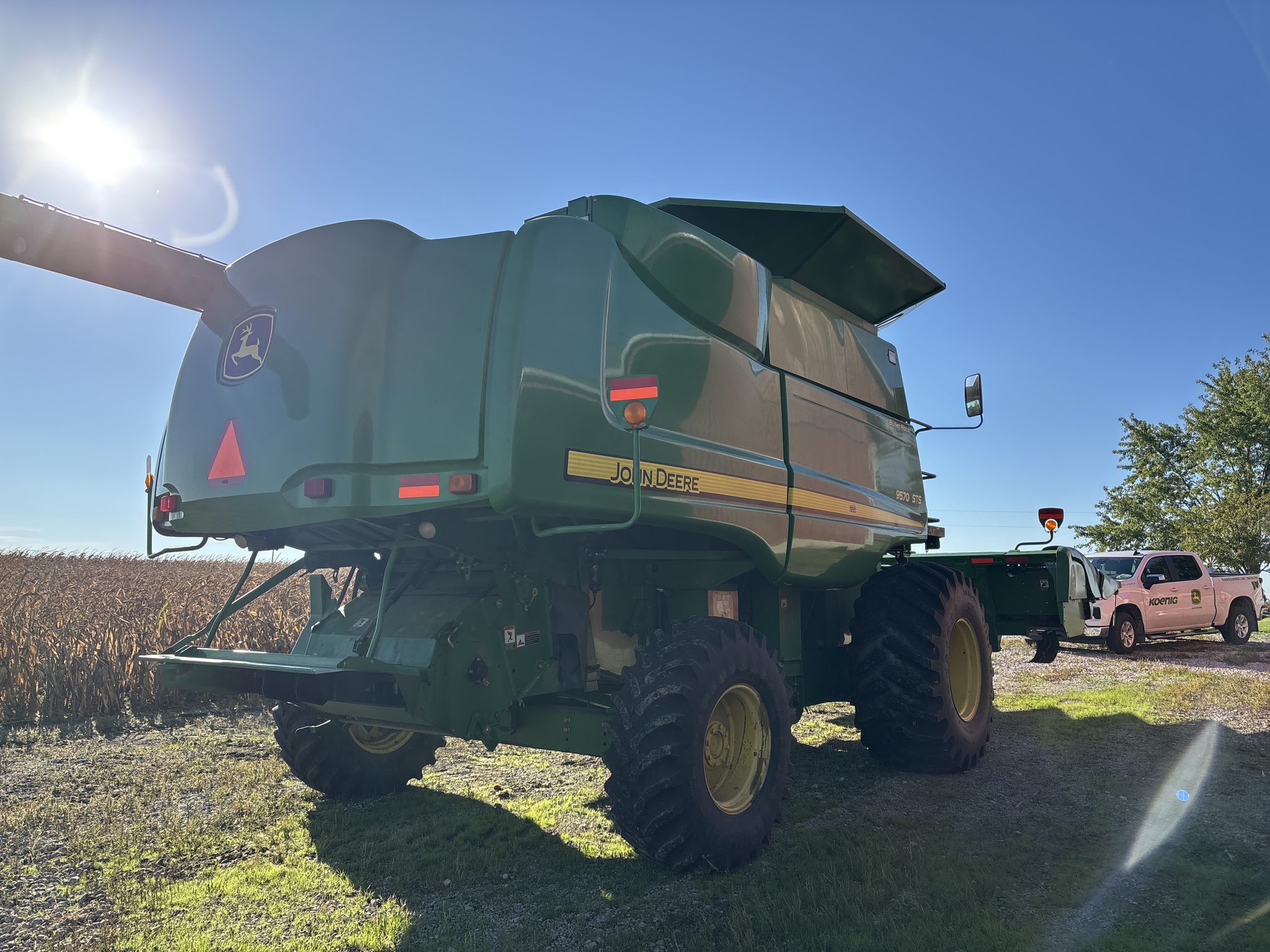 Used 2008 John Deere 9570 STS Combines at Koenig Equipment in Greenville, OH - PhotoXL5