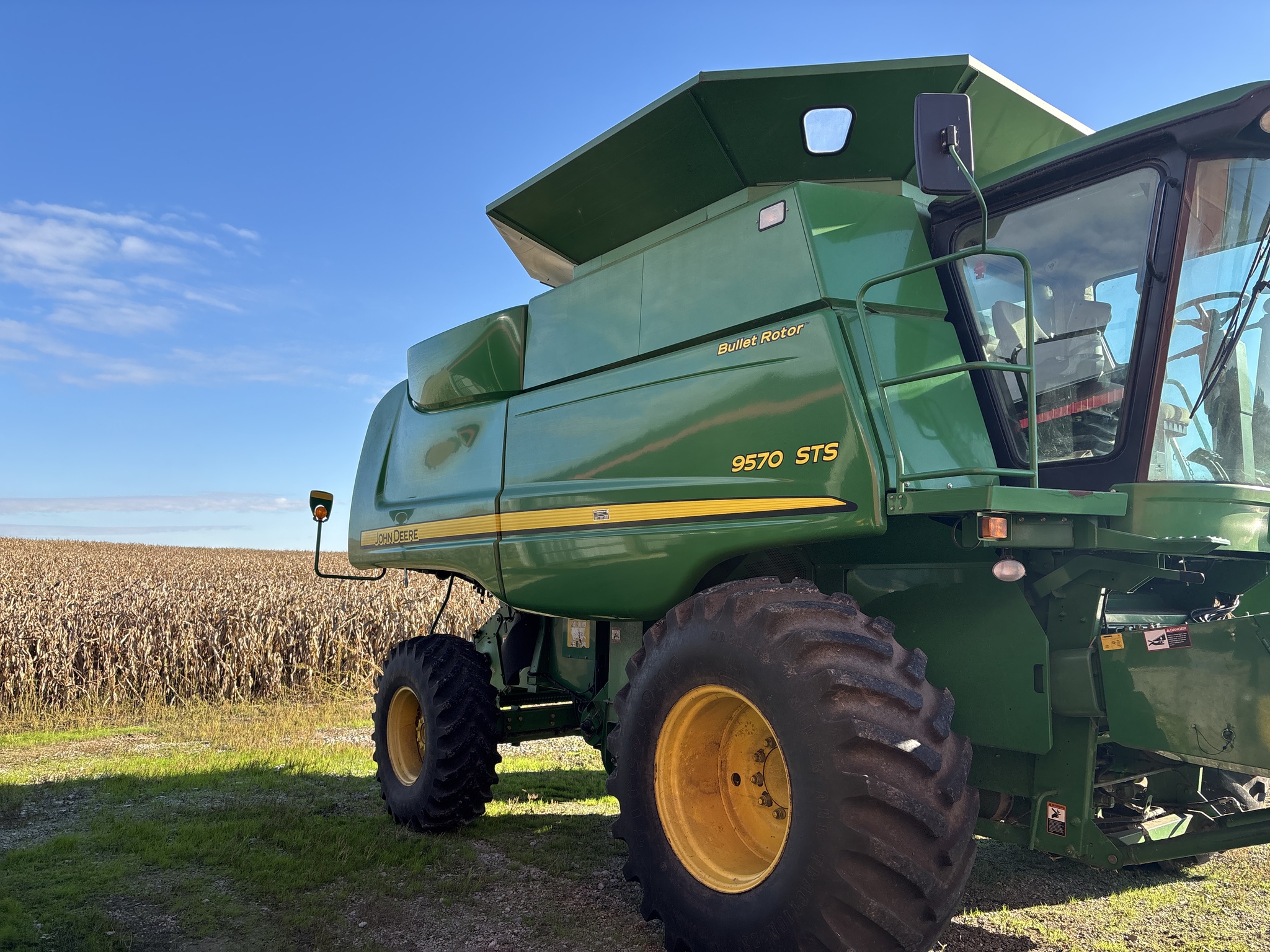 Used 2008 John Deere 9570 STS Combines at Koenig Equipment in Greenville, OH - PhotoXL4
