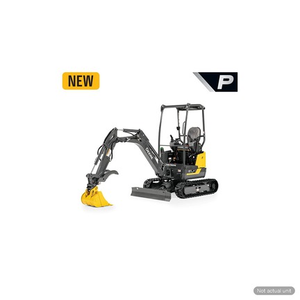 New In-Stock 2024 John Deere 17 P Compact Excavators at Koenig Equipment in Franklin, IN - Photo1