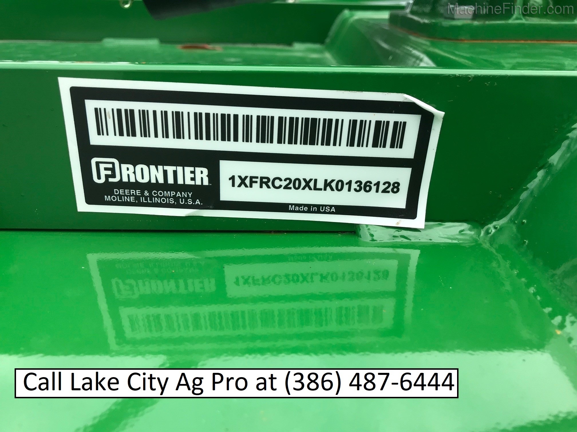 2019 John Deere RC2072 Image 3