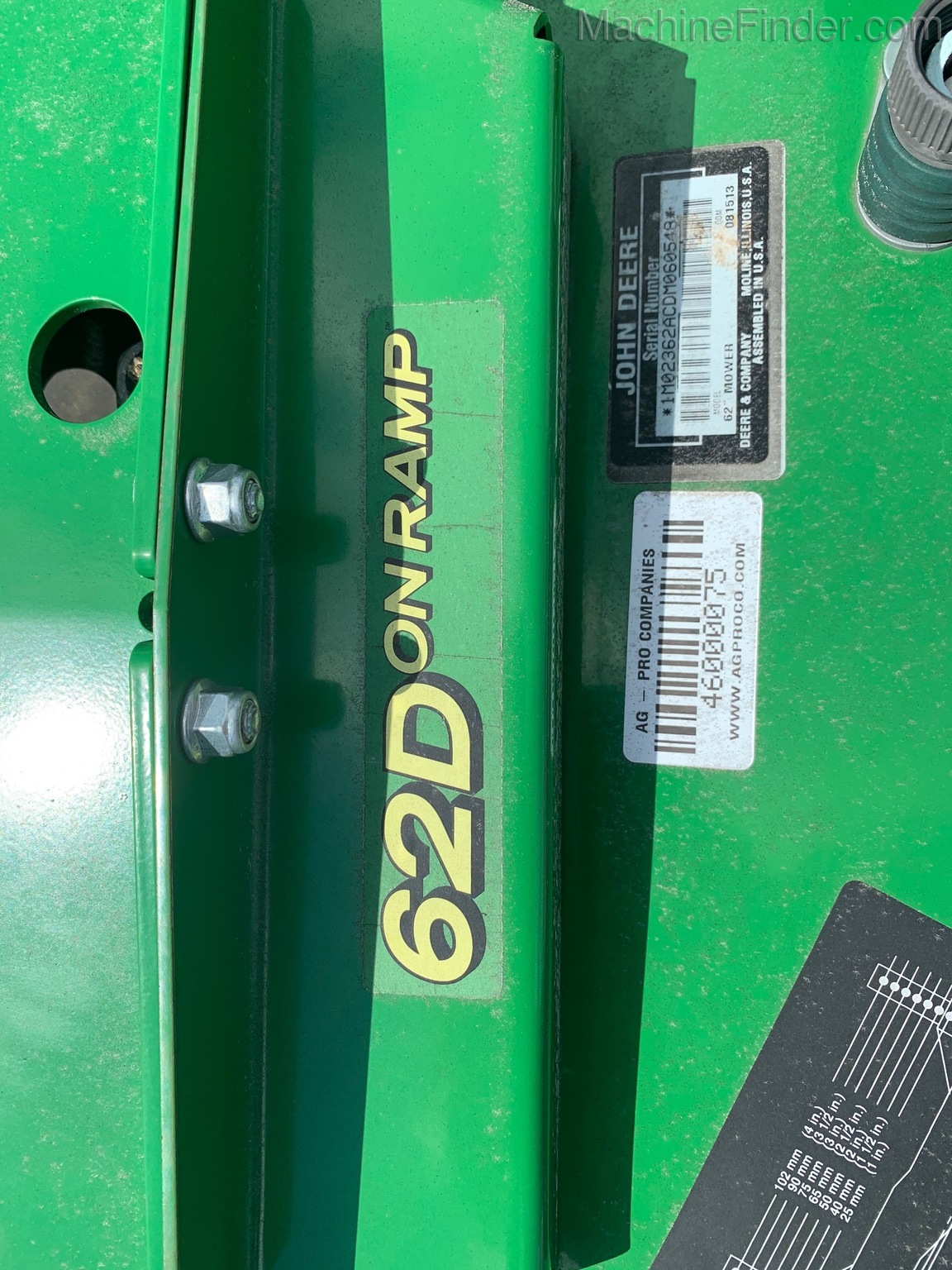 2010 John Deere 62D Image 4