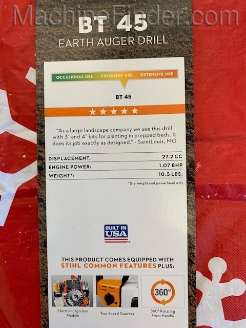 2020 Stihl BT45 Image 2