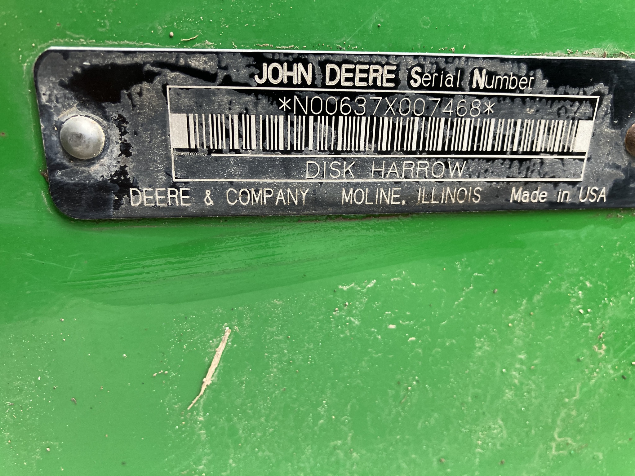  2007 John Deere 637 at Heritage Tractor in Lamar, MO