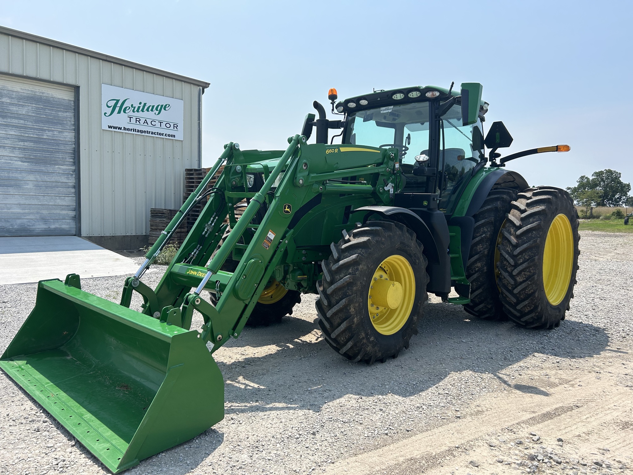  2023 John Deere 6R 175 at Heritage Tractor in Clinton, MO