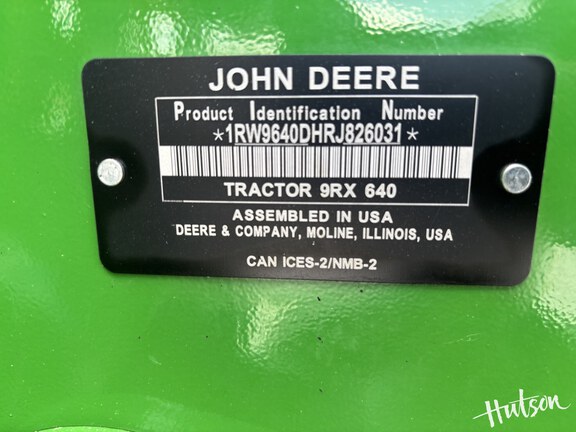 Photo of 2024 John Deere 9RX 640