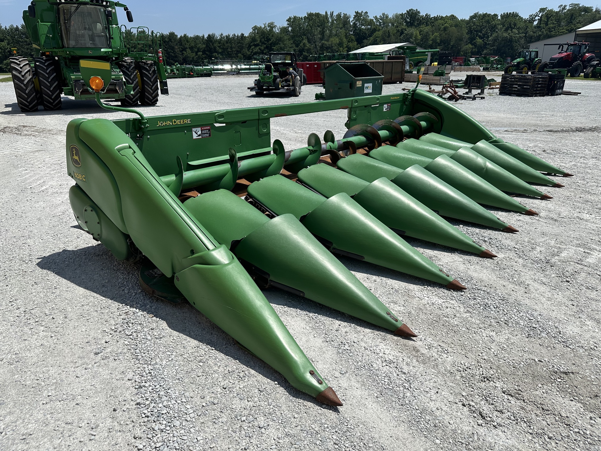 2012 John Deere 608C Image 4