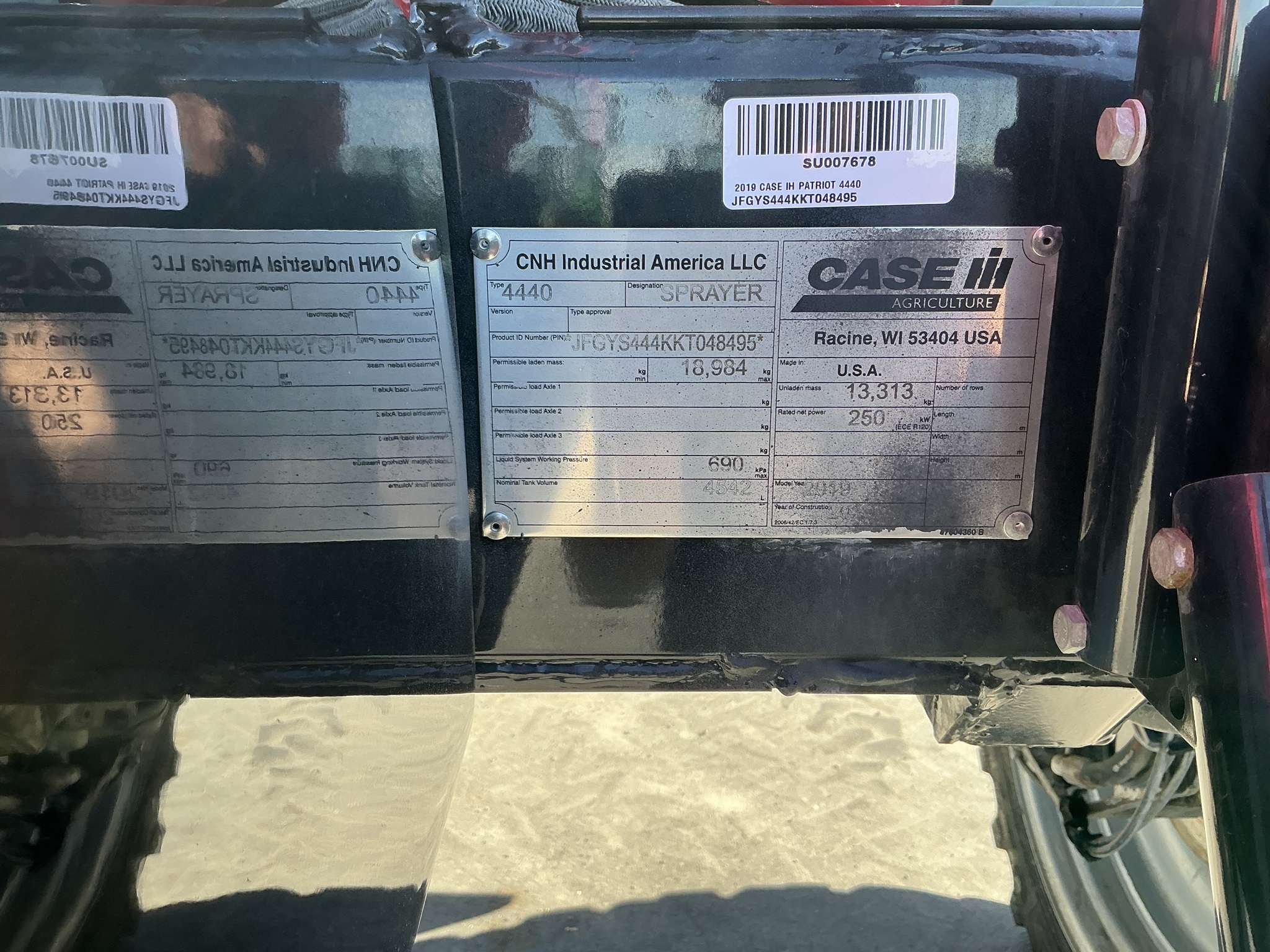 2019 Case IH Patriot 4440 Image 34