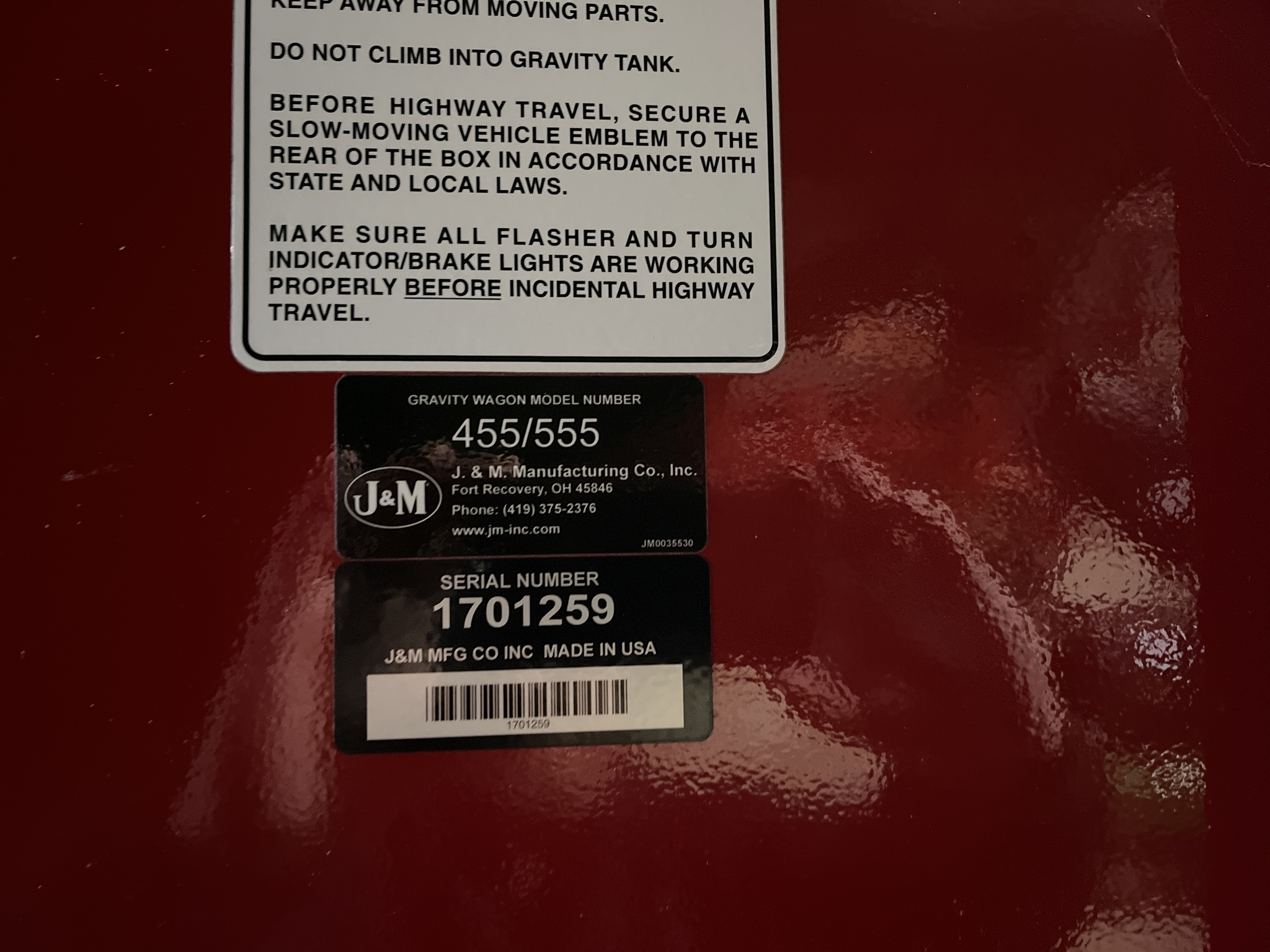 Used 2017 J&M 555 Gravity Wagons and Boxes at Koenig Equipment in Anna, OH - PhotoXL29