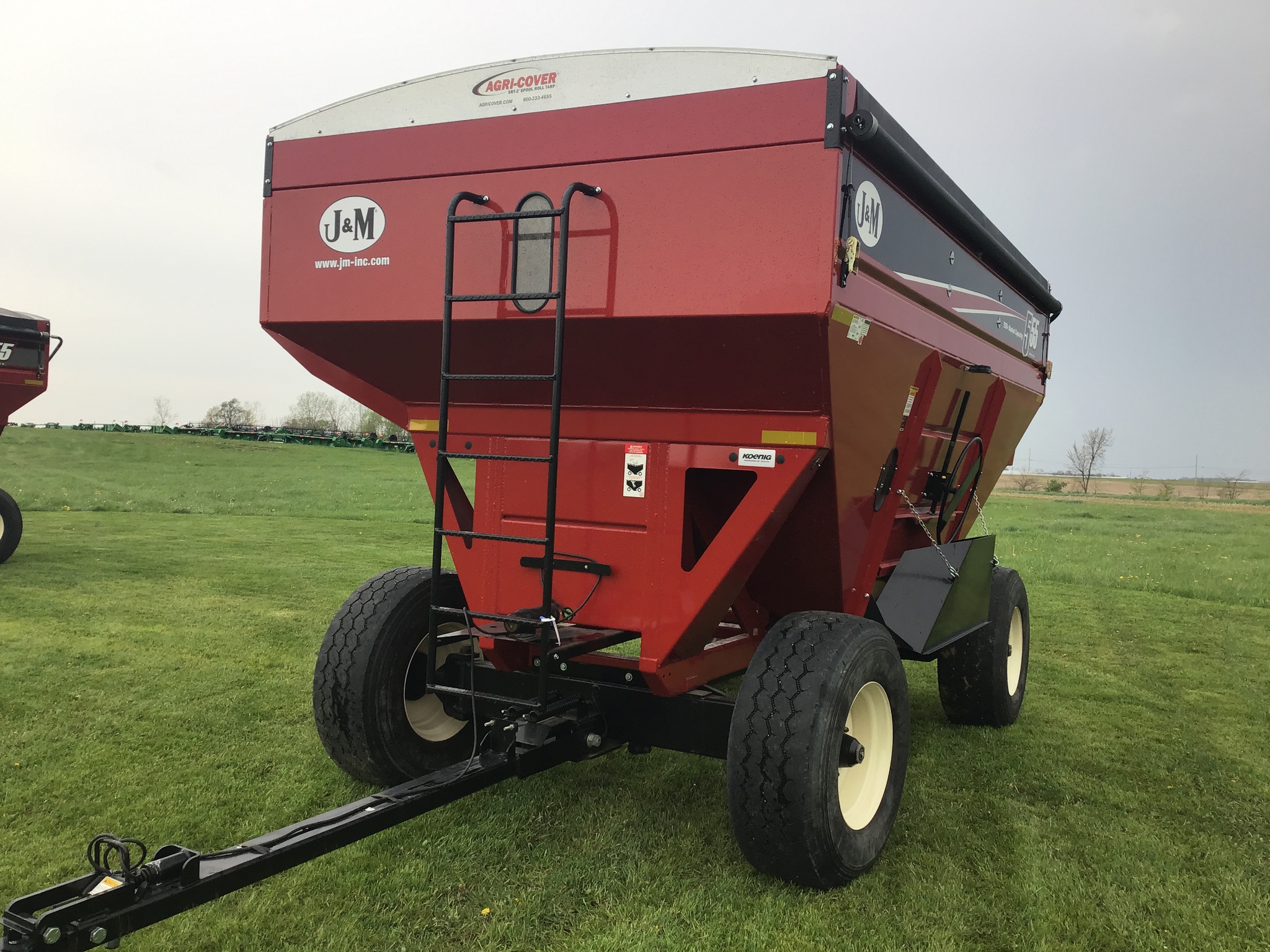 Used 2017 J&M 555 Gravity Wagons and Boxes at Koenig Equipment in Anna, OH - PhotoXL6