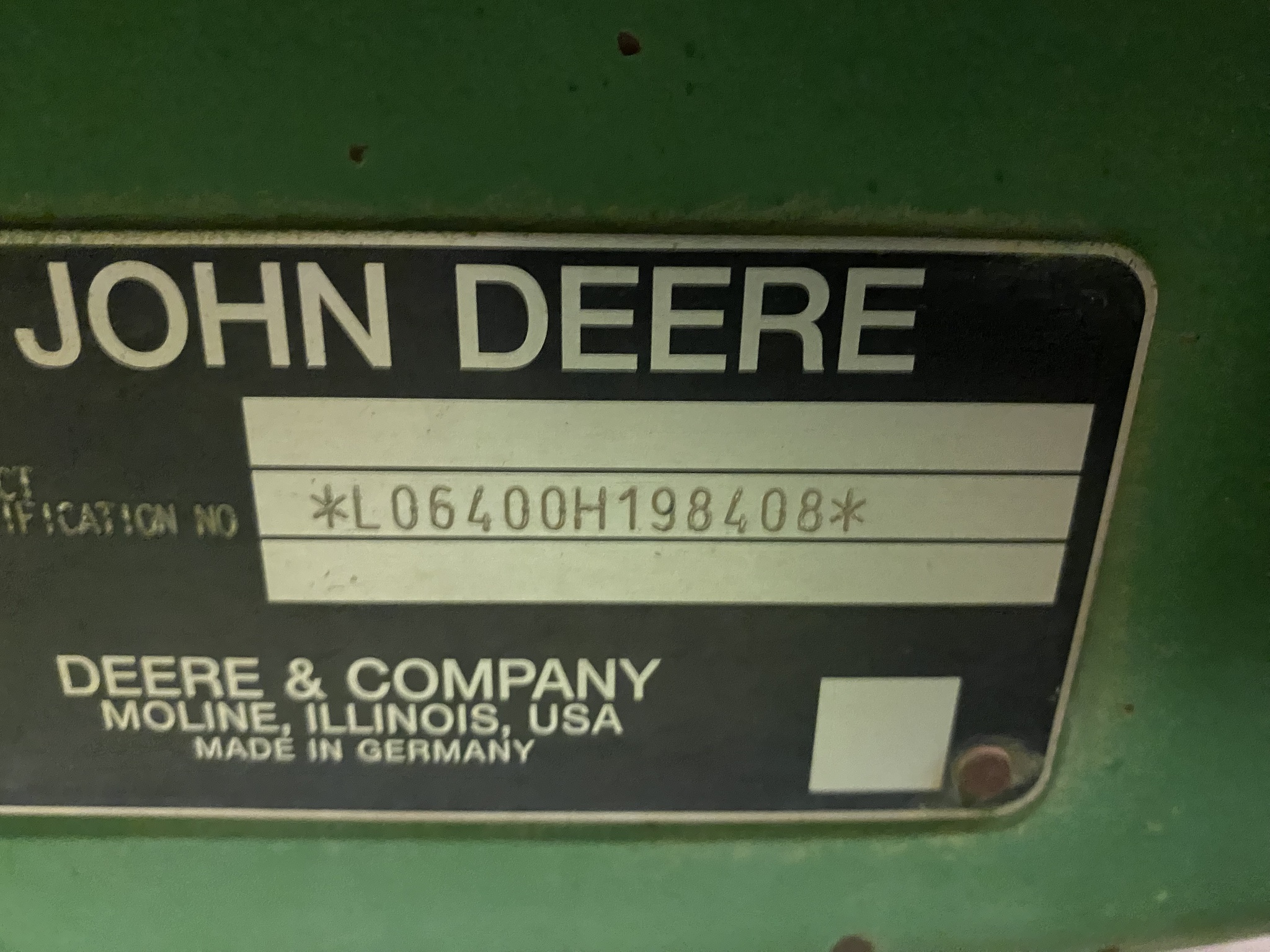 1997 John Deere 6400 Image 11