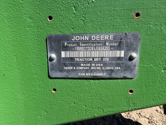 2020 John Deere 8RT 370 - Photo44
