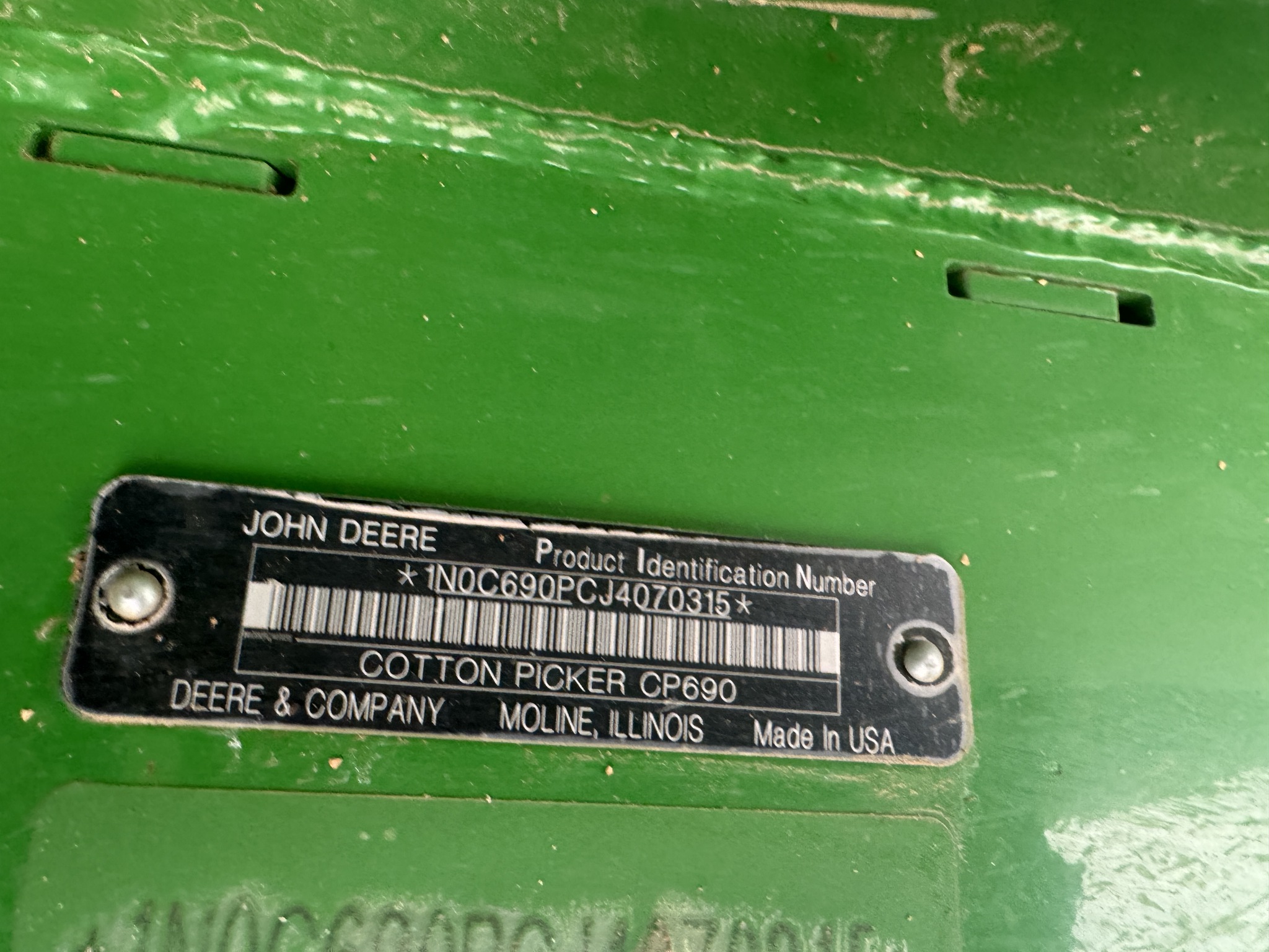 2018 John Deere CP690 Image 11