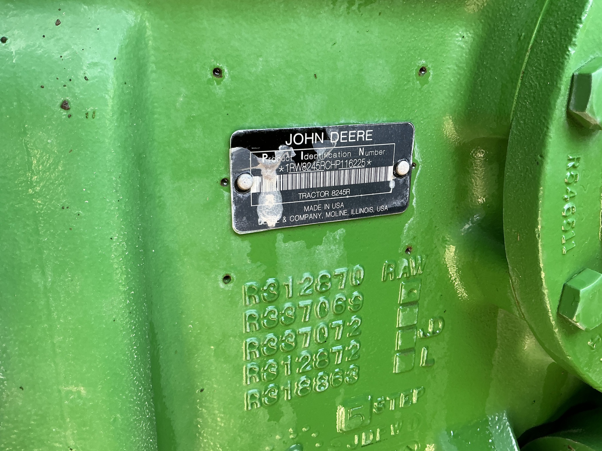 2017 John Deere 8245R Image 17