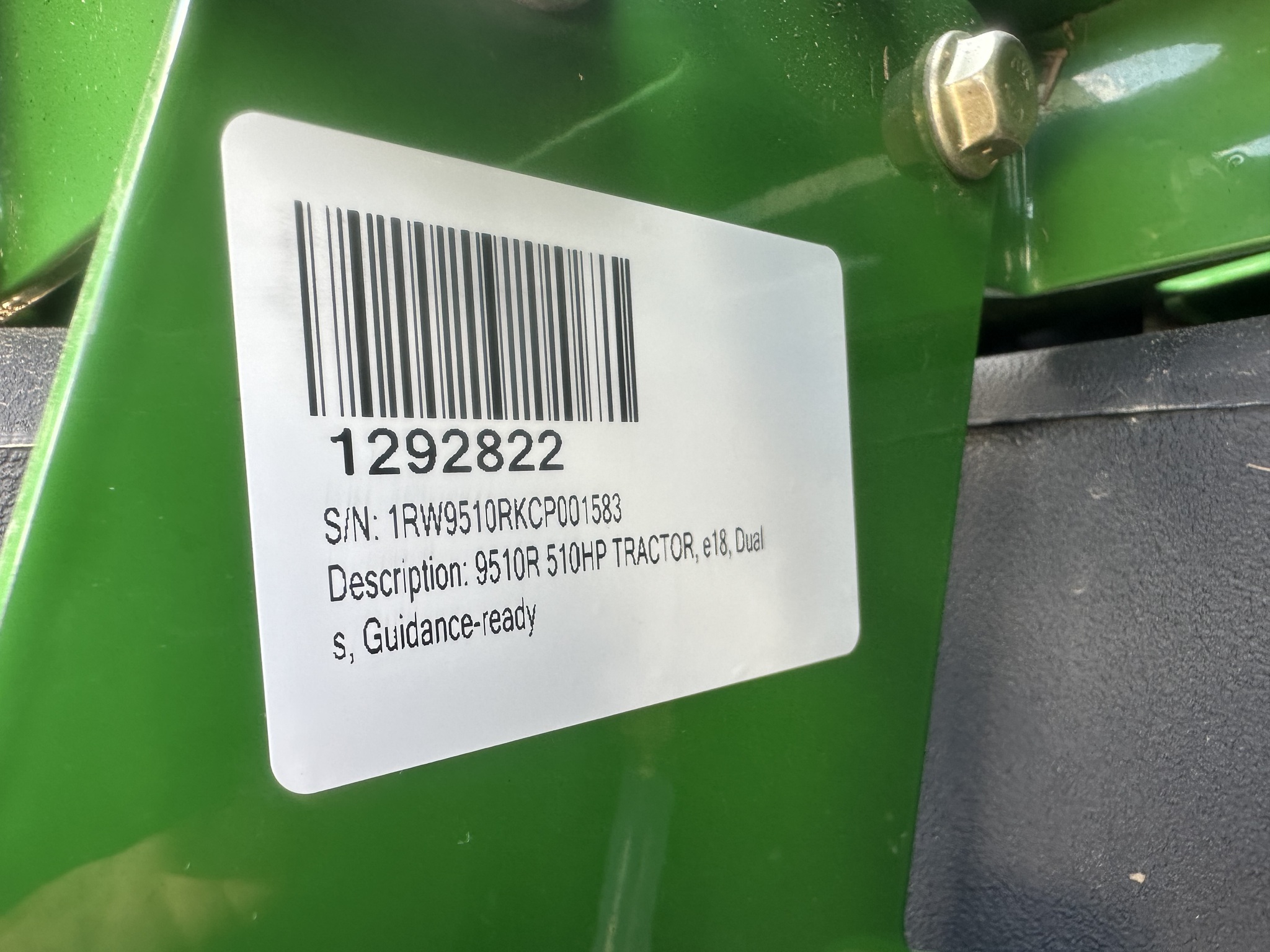 2012 John Deere 9510R Image 28
