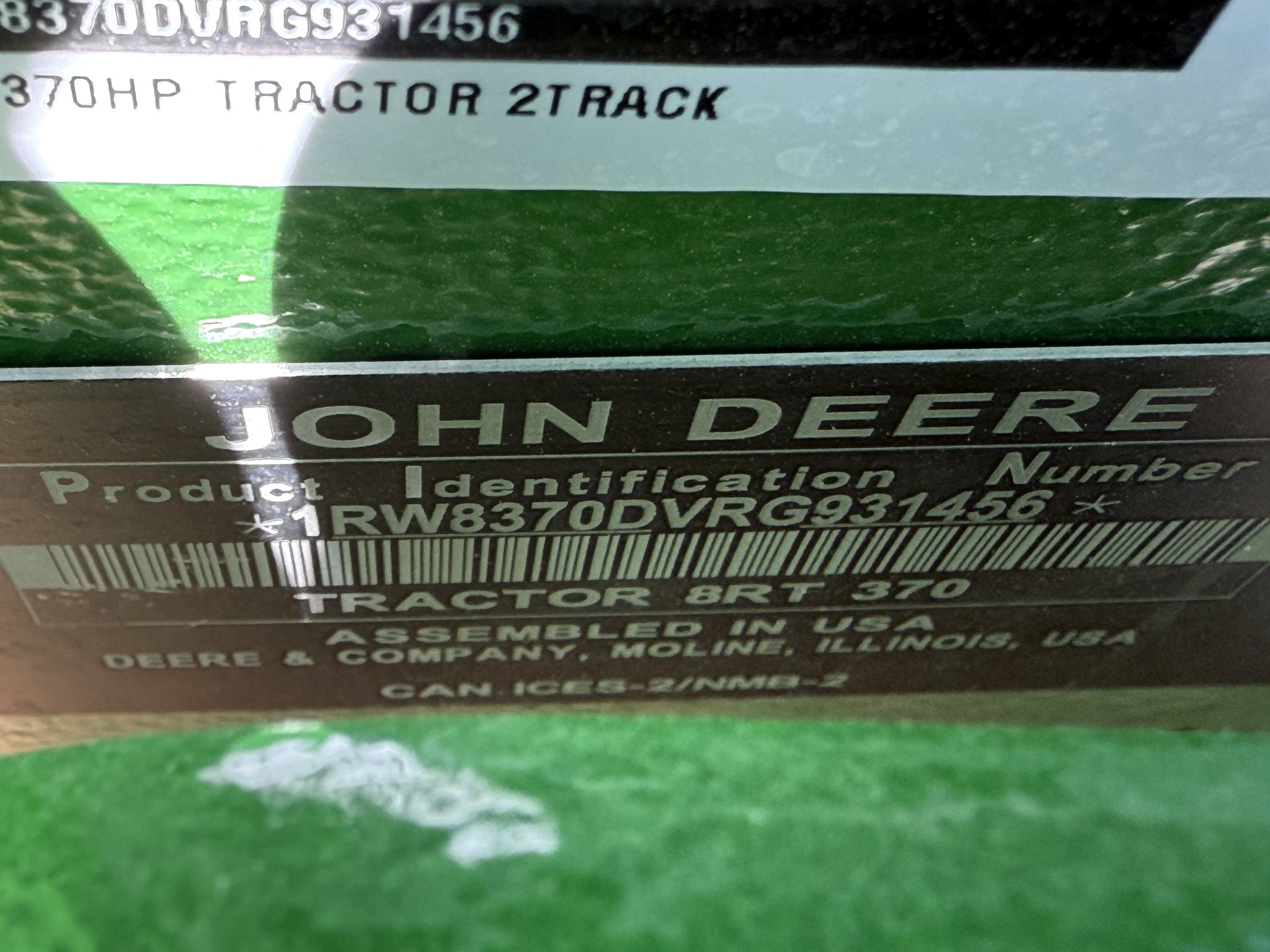 2024 John Deere 8RT 370 Image 45