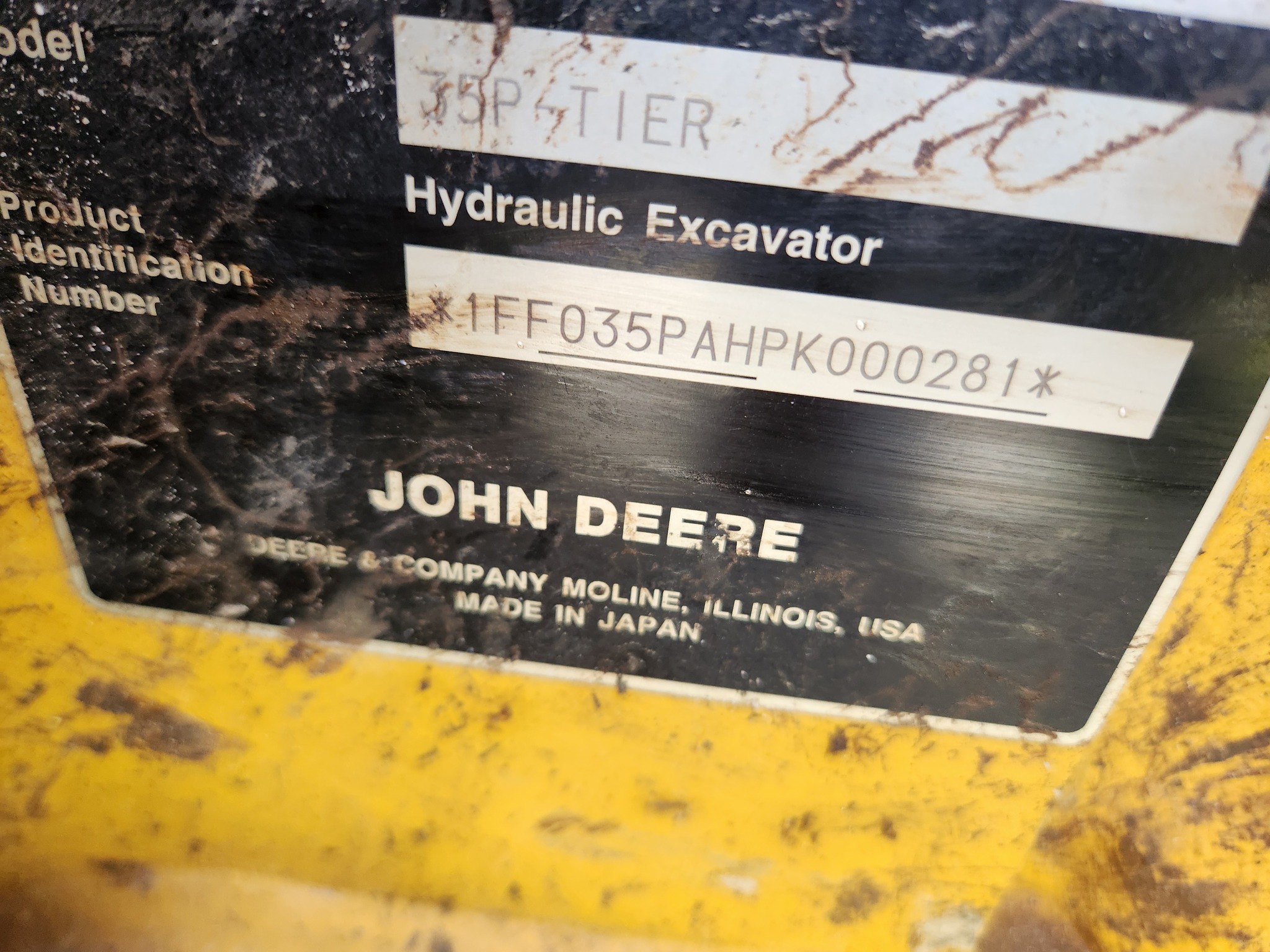 2023 John Deere 35 P Image 18