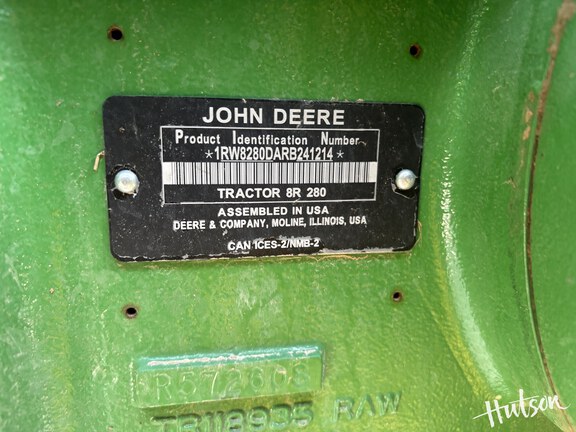 Photo of 2024 John Deere 8R 280