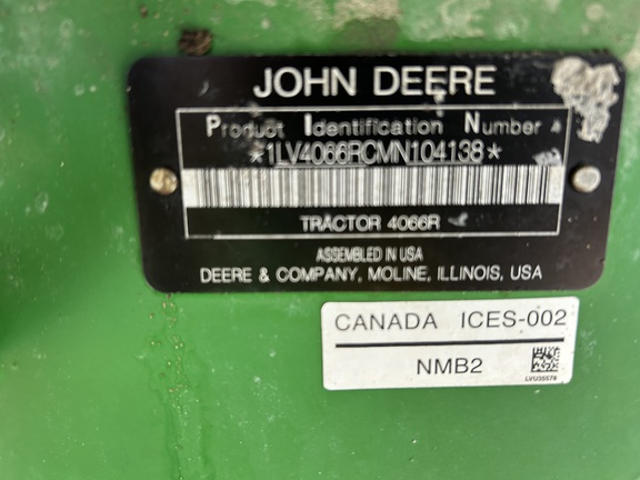 Used 2022 John Deere 4066R Compact Utility Tractors at Horizon Ag & Turf in Wetaskiwin, AB - Photo29