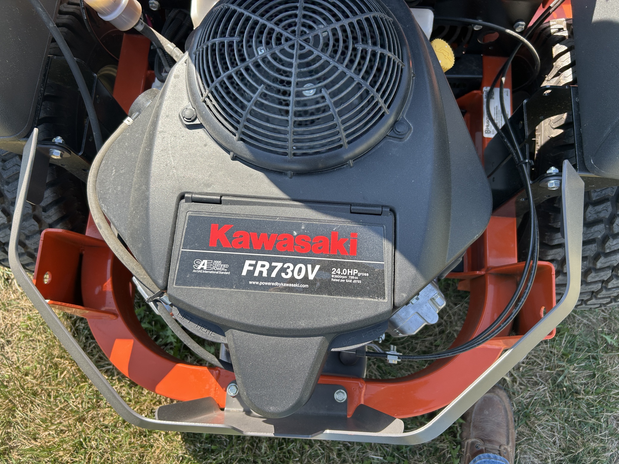  2024 Husqvarna M-ZT 61 at Heritage Tractor in Adrian, MO
