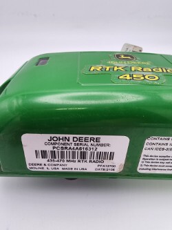 2021 John Deere 450 RTK Radio Image 2