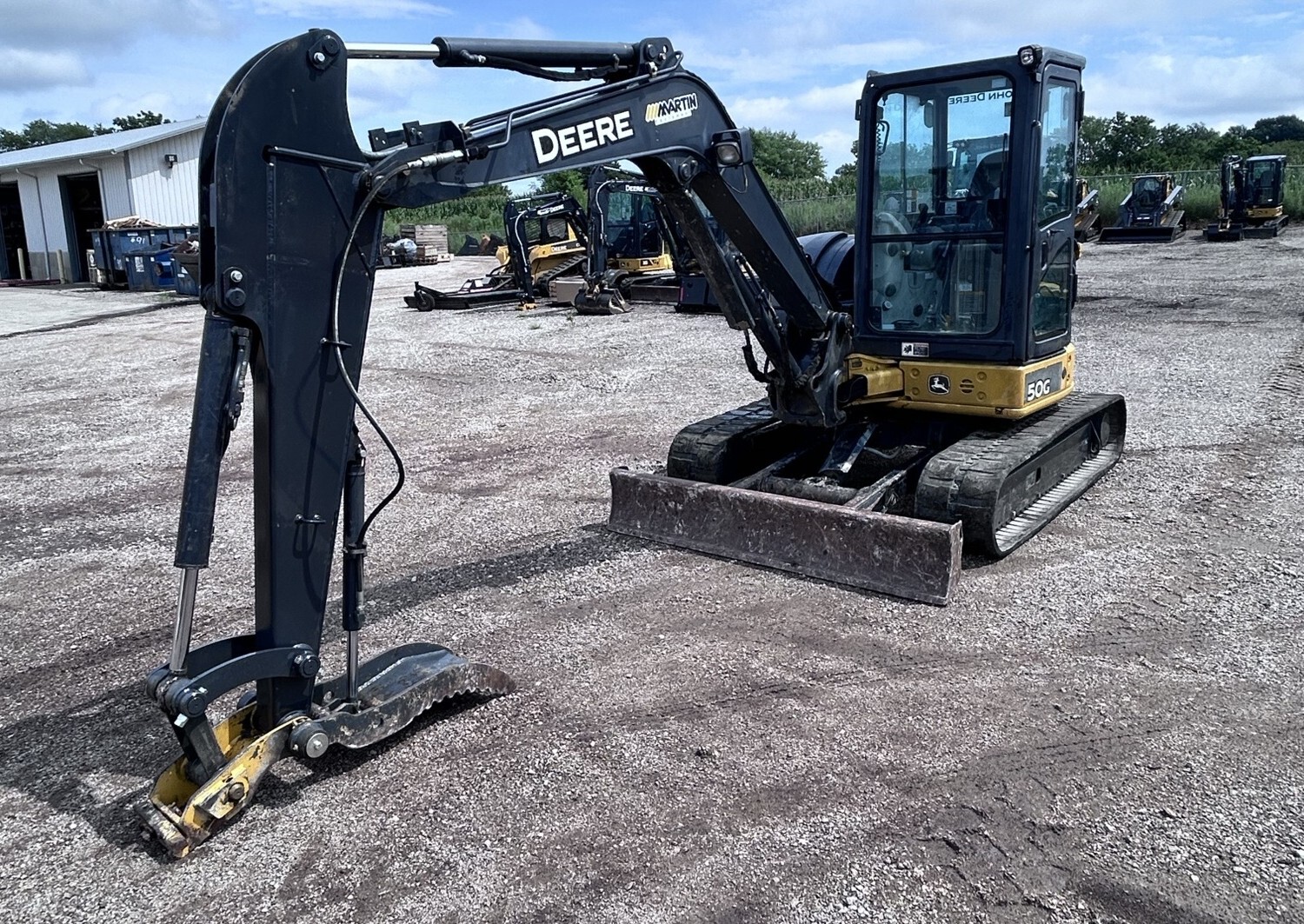 2014 John Deere 50G Image 3