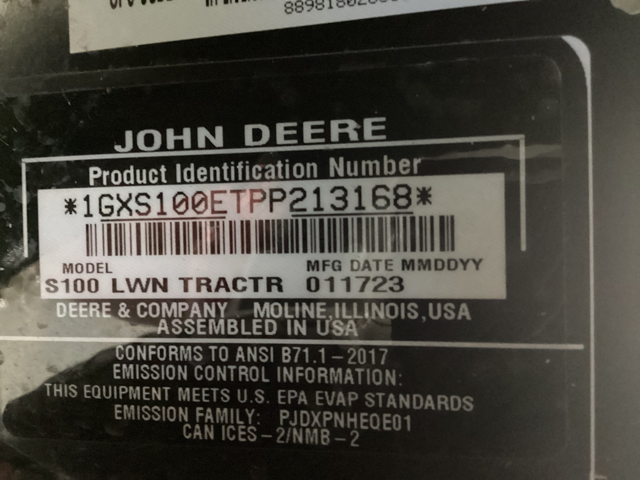 2023 John Deere S100 Image 9
