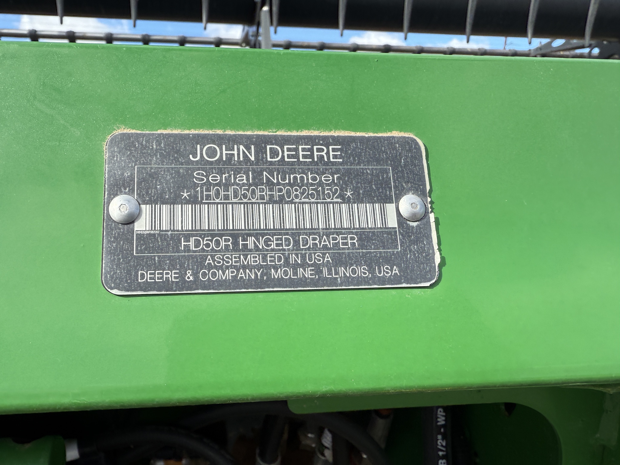 2023 John Deere HD50R Image 21