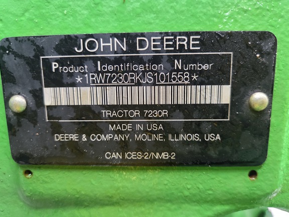 Photo of 2018 John Deere 7230R