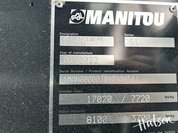 Photo of 2022 Manitou MLT737-130 PS+