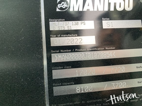 Photo of 2022 Manitou MLT737-130 PS+