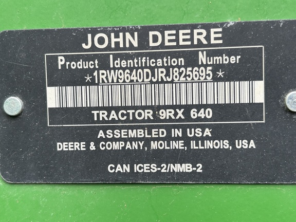 2024 John Deere 9RX 640 (35th thumbnail)