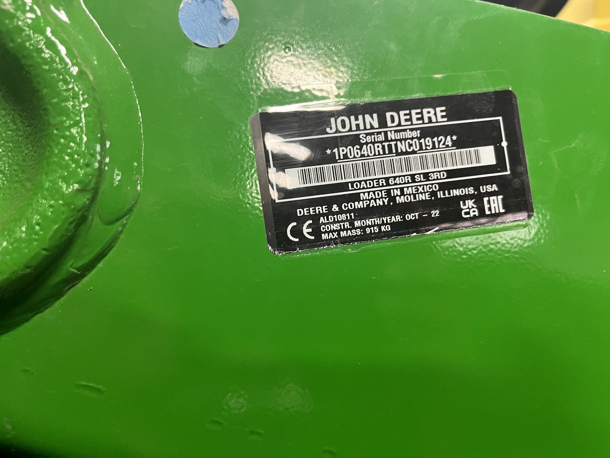 2021 John Deere 6130R Image 12
