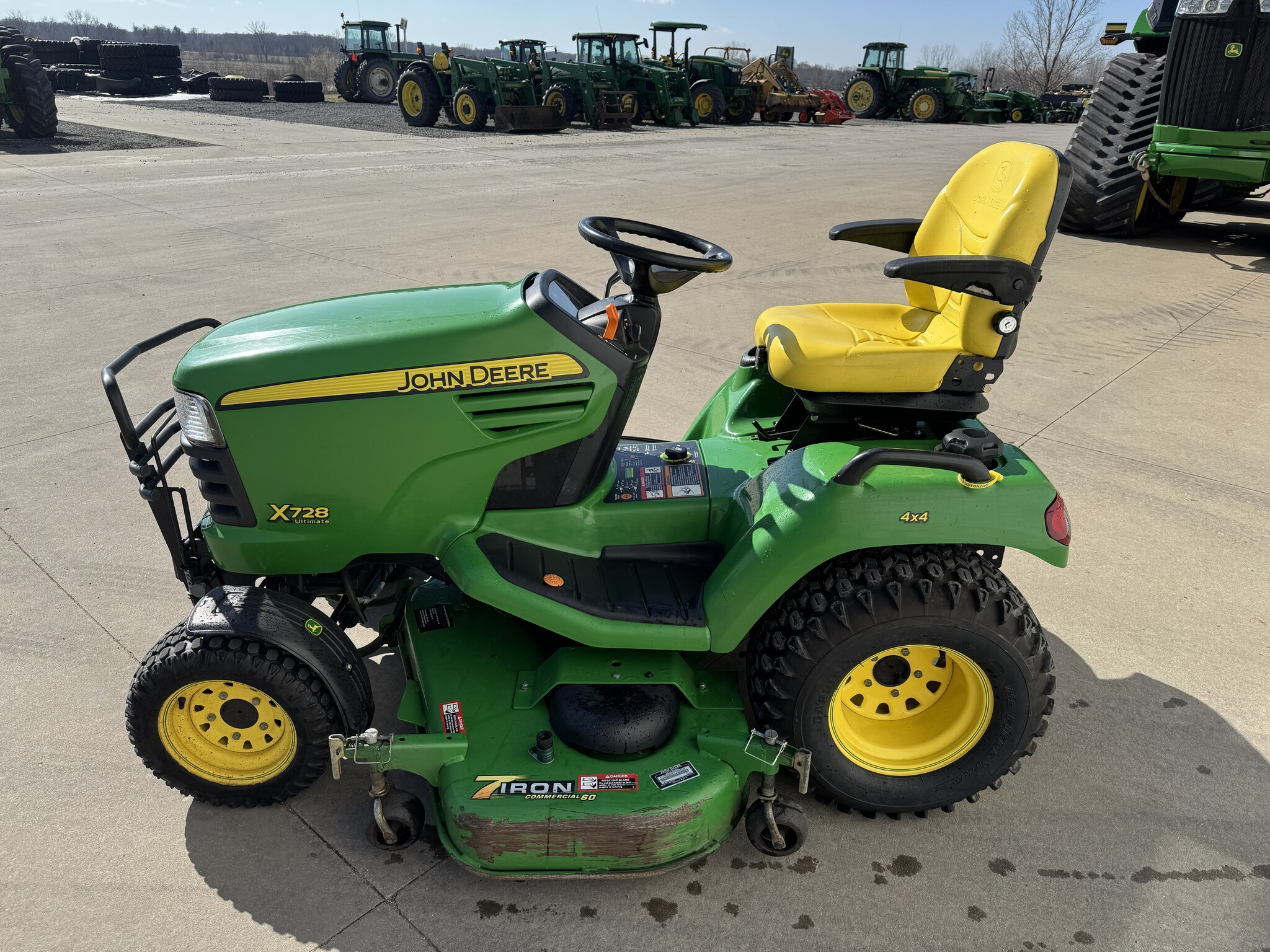 2012 John Deere X728 Special Edition Image 6