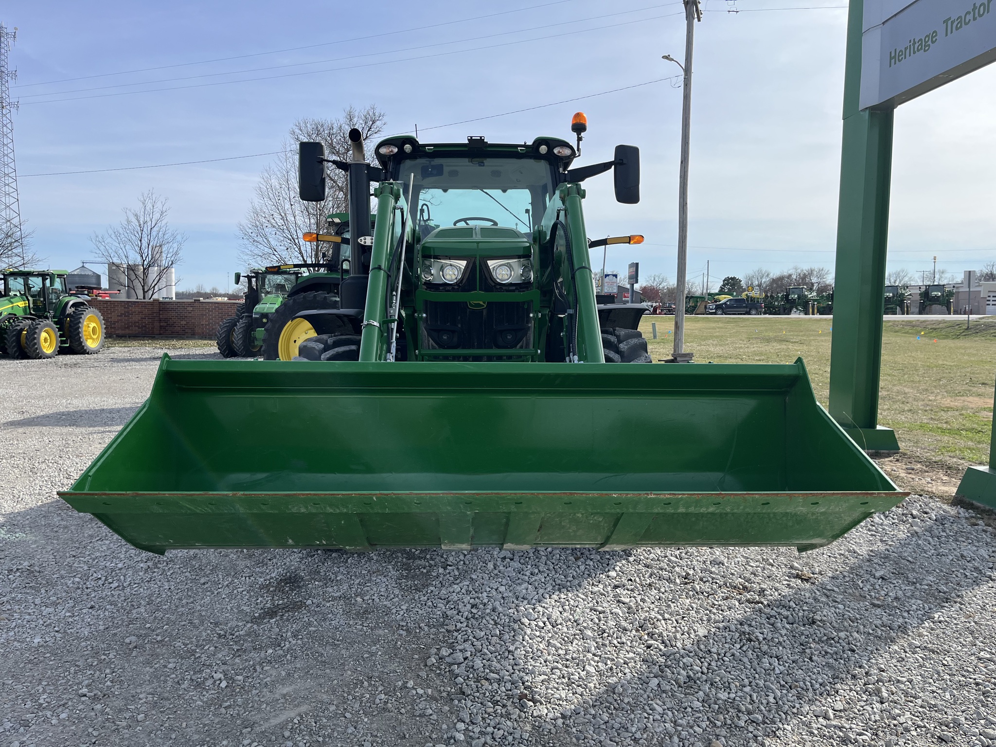  2024 John Deere 6R 175 at Heritage Tractor in Seneca, KS