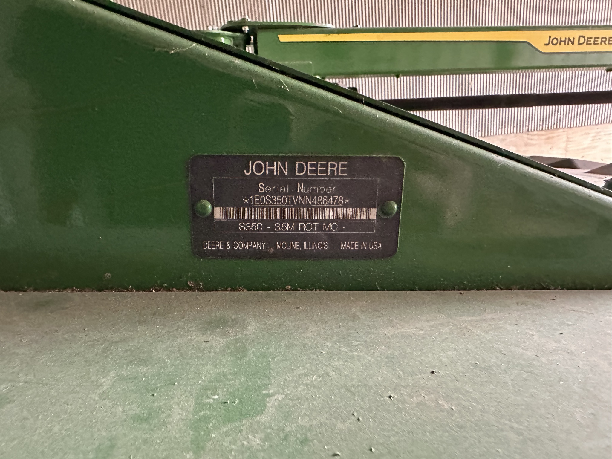  2022 John Deere S350 at Heritage Tractor in Joplin, MO