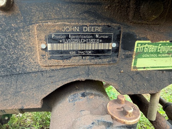 2013 John Deere 1025R