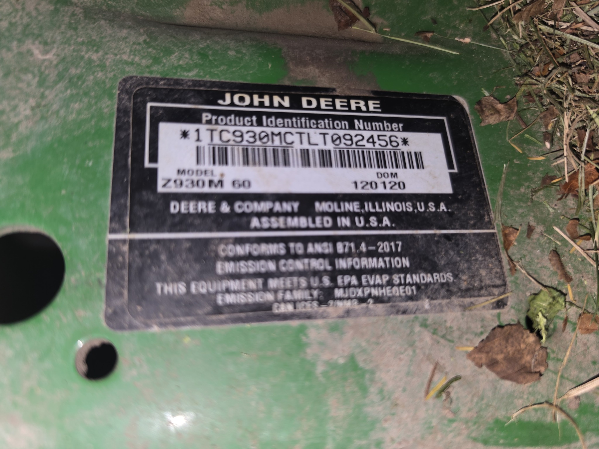 Used 2021 John Deere Z930M Zero Turn Mowers at Koenig Equipment in Richmond, IN - PhotoXL5