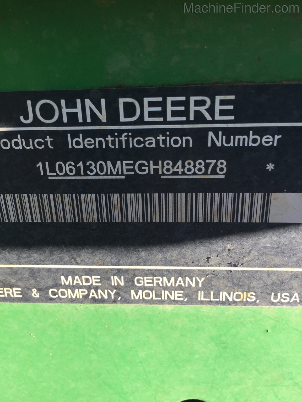 2016 John Deere 6130M Image 7
