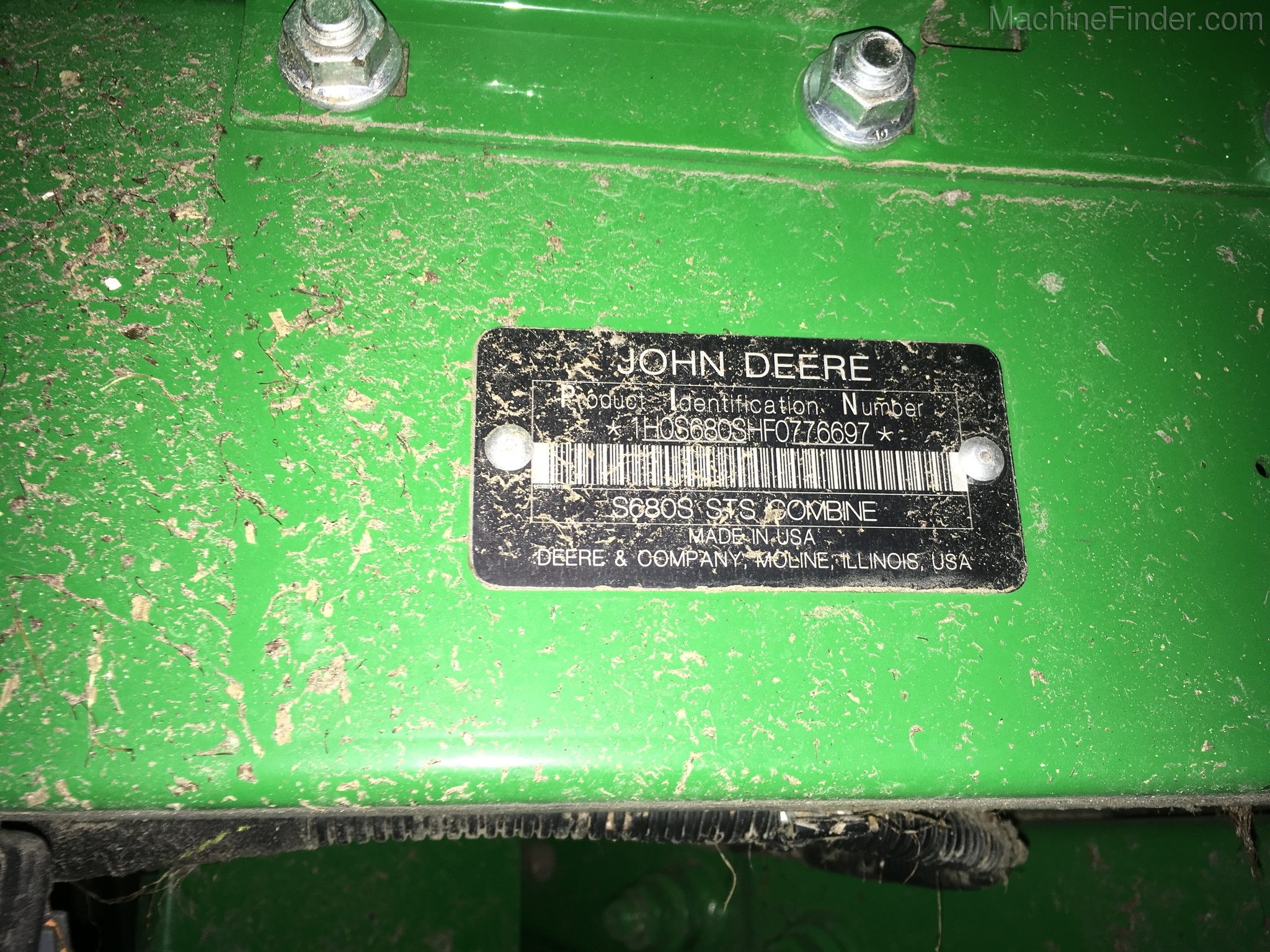 2015 John Deere S680 Image 12