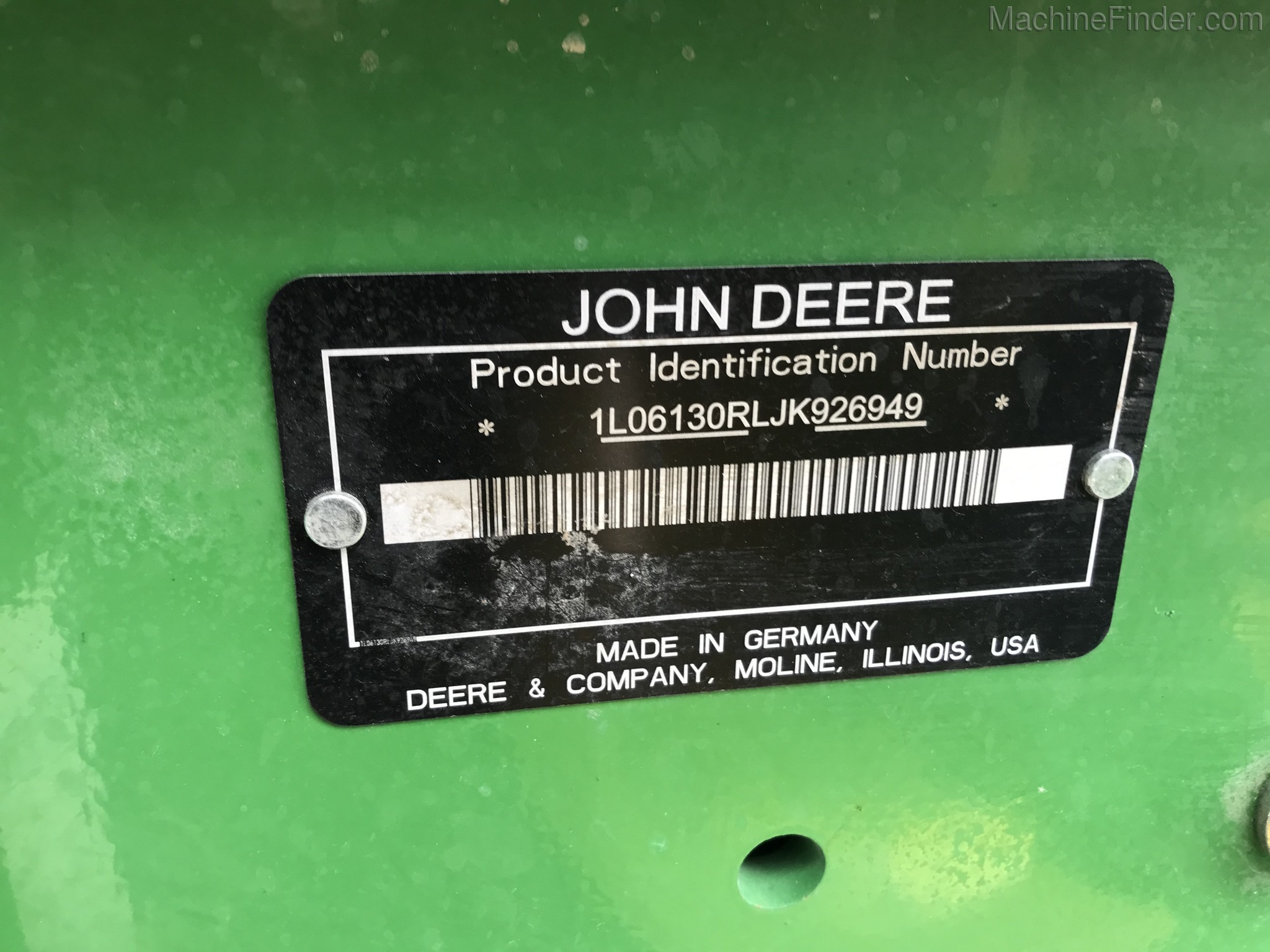 2019 John Deere 6130R Image 35