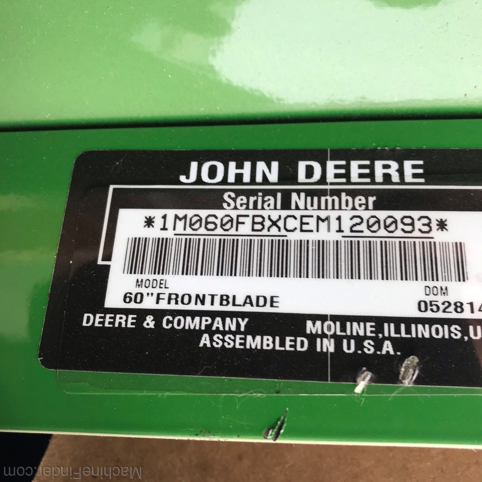 2015 John Deere 60