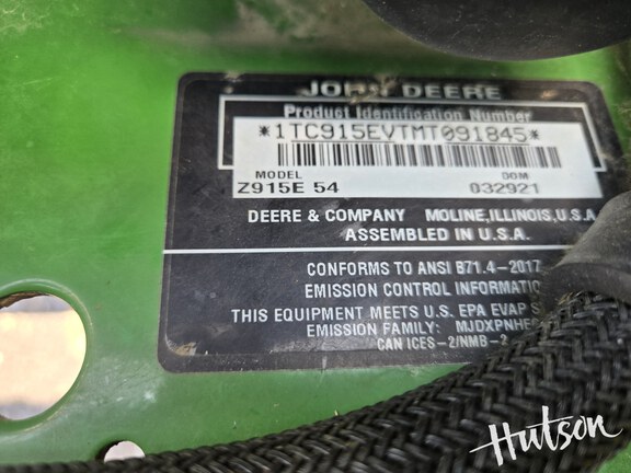 Photo of 2021 John Deere Z915E